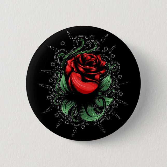 Amazing Rose Button (Front)