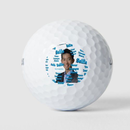 Amazing Selfie Template Create Your Own Golf Balls