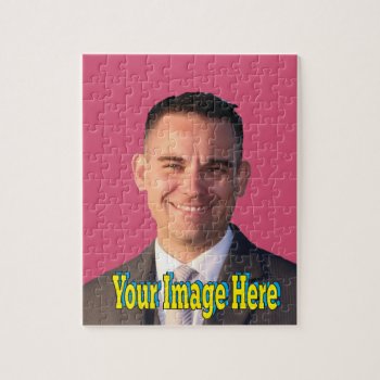 Amazing Selfie Template Create Your Own Jigsaw Puzzle by Zazzimsical at Zazzle