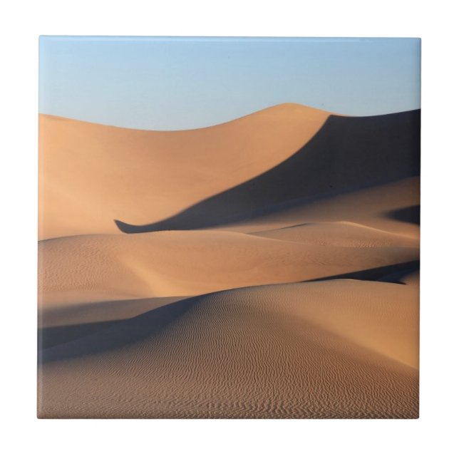 Amazing Shadows of Desert Ceramic Tile (Front)