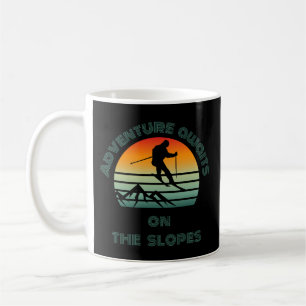 amazing skiing mug