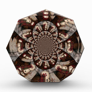 Amazing Snowman Acrylic Award