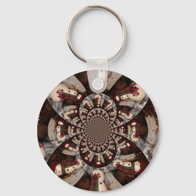 Amazing Snowman Keychain (Front)