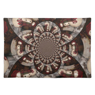 Amazing Snowman Placemat