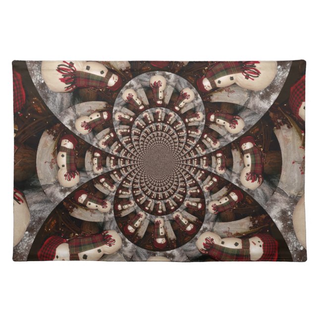 Amazing Snowman Placemat (Front)