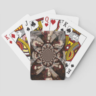 Amazing Snowman Poker Cards