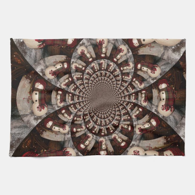 Amazing Snowman Towel (Horizontal)