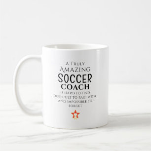 Amazing Soccer Coach Hard To Find Personalized Coffee Mug