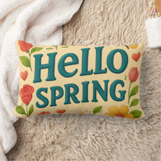 Amazing Spring Lumbar Pillow