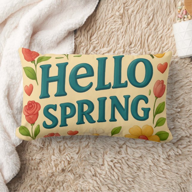 Amazing Spring Lumbar Pillow (Blanket)