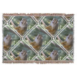 Amazing Squirrel Monkey Throw Blanket