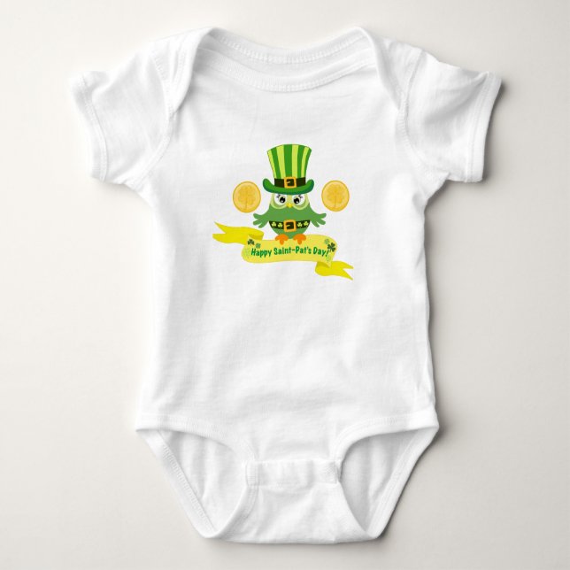 Amazing St. Patrick's Day Baby Bodysuit (Front)