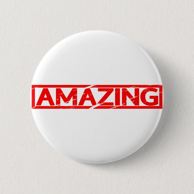 Amazing Stamp Button (Front)