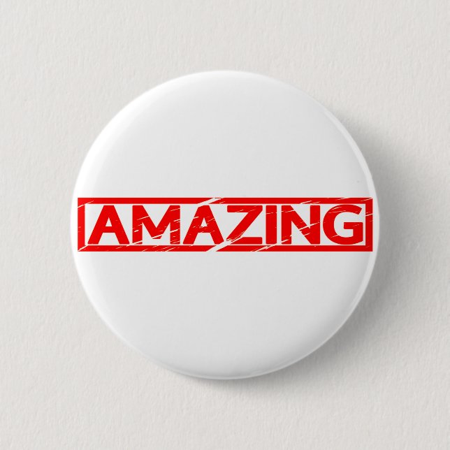 Amazing Stamp Button (Front)