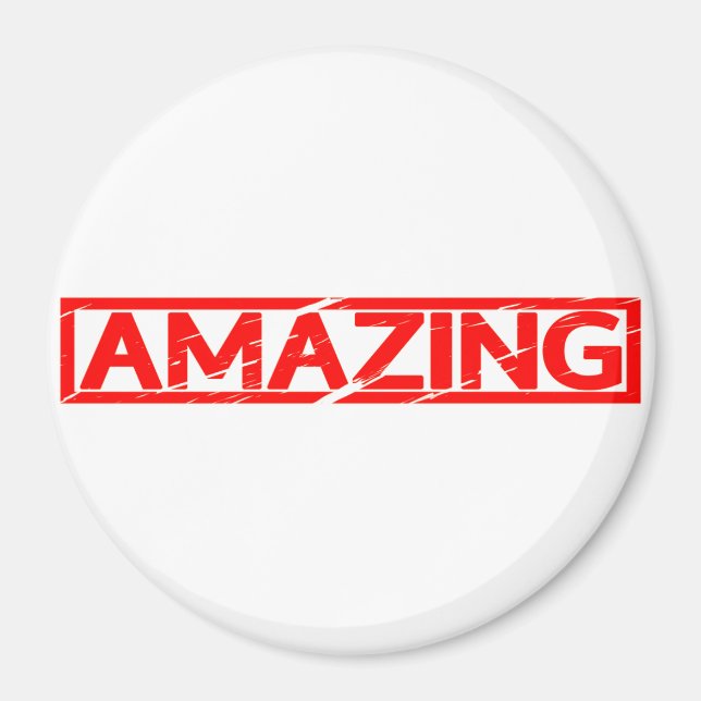 Amazing Stamp Magnet (Front)