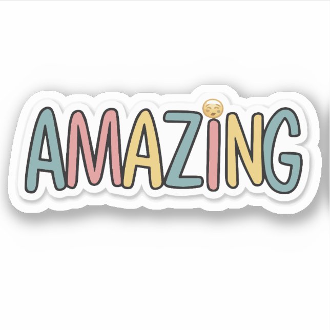 Amazing Sticker (Front)