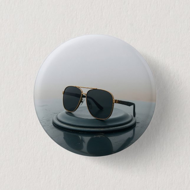 Amazing Sunglasses Button (Front)