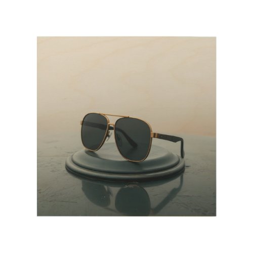 Amazing Sunglasses Wood Wall Art