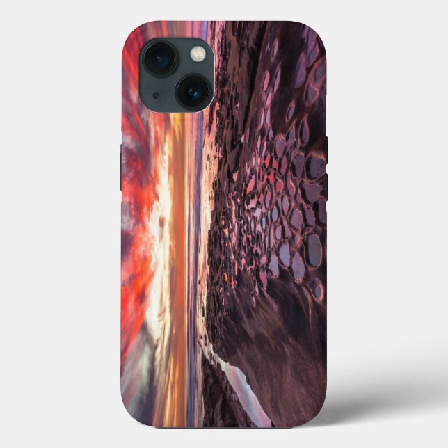 Amazing sunset at the tide pools Case-Mate iPhone case (Back)