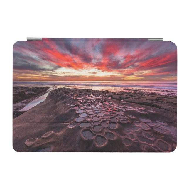 Amazing sunset at the tide pools iPad mini cover (Horizontal)