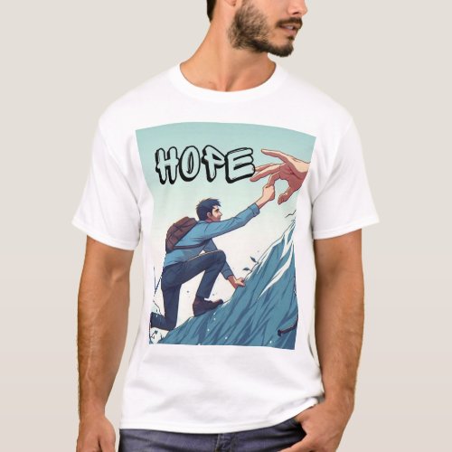 Amazing T shirt Hope makes impossible to possibe T_Shirt
