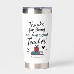 Amazing Teacher Thank You Insulated Tumbler