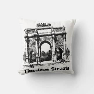 Amazing Timeless streets hands bag for you Throw Pillow