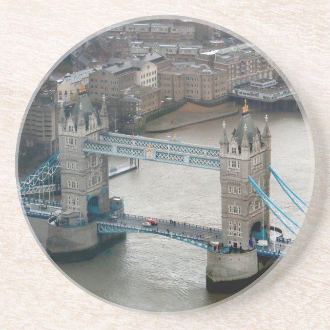 Amazing! Tower Bridge London Sandstone Coaster (Front)