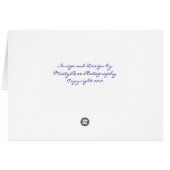 Amazing Train Blank Card (Back Horizontal)