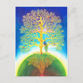 AMAZING TREE OF LIFE POSTCARD