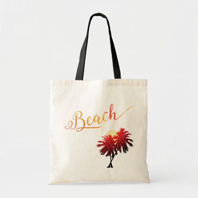 Amazing Tropical Vacation Unique Tote Bag (Front)