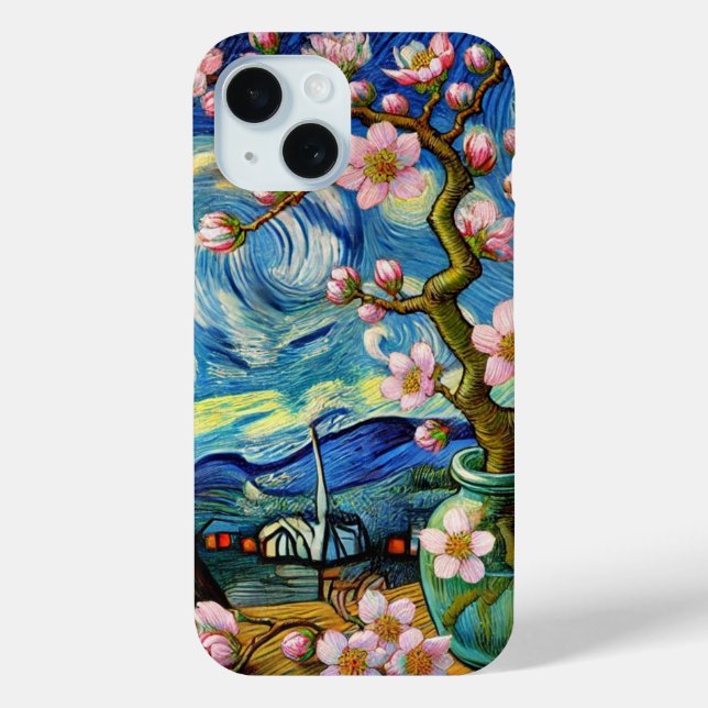 Amazing Vincent van Gogh  Almond Blossom  Case-Mate iPhone Case (Back)