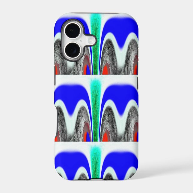 Amazing waves iphone case (Back)