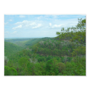Amazing West Virginia Mountain View Photo Print