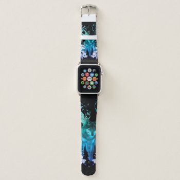 Amazing Wolf Apple Watch Band by stylishdesign1 at Zazzle