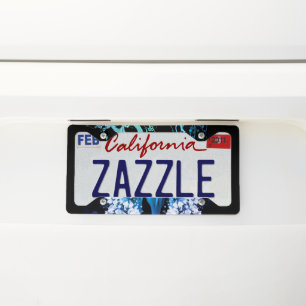 Amazing wolf license plate frame