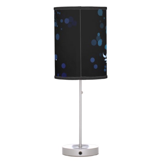 Amazing wolf table lamp (Back)