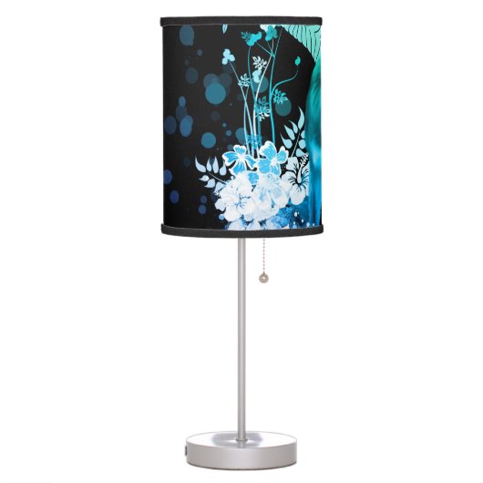 Amazing wolf table lamp (Left)