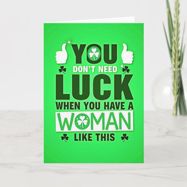 Amazing Woman Appreciation Card (Front)