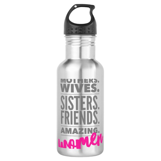 Amazing Women Water Bottle (Front)