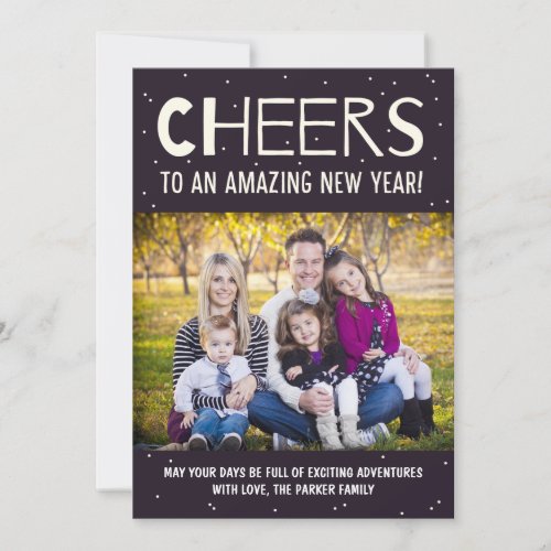Amazing Year New Year Holiday Photo Cards