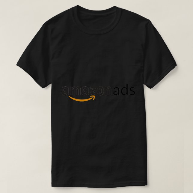Amazon Ads Logo Sticker T-Shirt (Design Front)