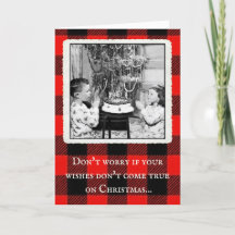 "Amazon Christmas Wishes" Vintage Xmas Card