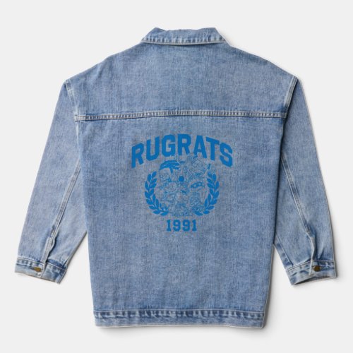 Amazon Essentials Rugrats Group Pose Collegiate Cr Denim Jacket