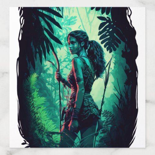 Amazon Girl Neon Jungle Warrior Envelope Liner