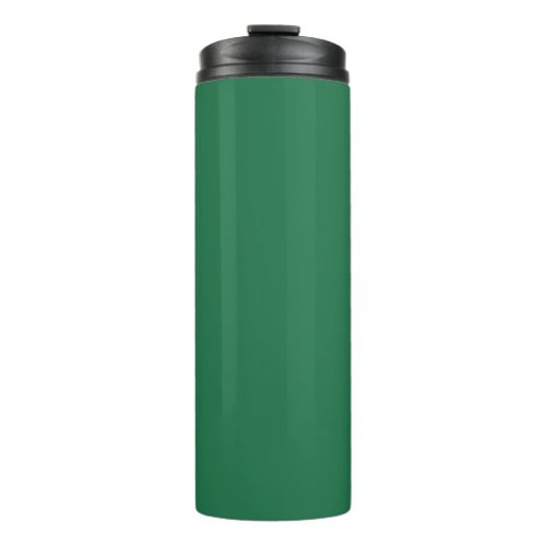 Amazon Green Solid Color Print Nature Inspired Thermal Tumbler