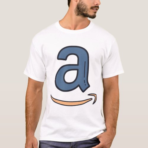 Amazon Logo Novelty Design Graphic Very Funny Cool T_Shirt