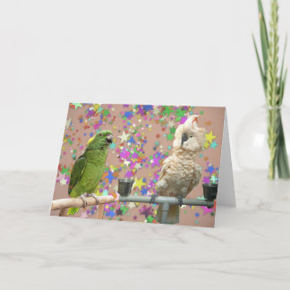 Amazon Moluccan Large Blank Notecard