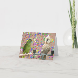 Amazon Moluccan Small Note Card