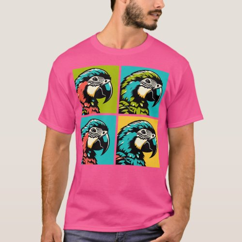 Amazon Parrot Art Cool Birds T_Shirt